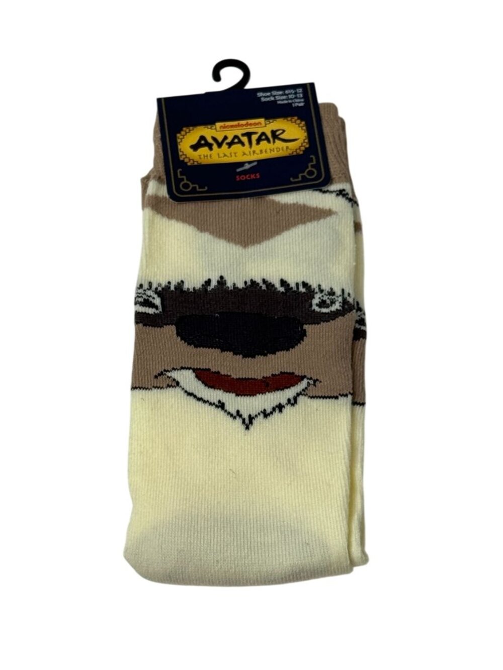 Avatar The Last Airbender Appa Crew Socks Adult NWT